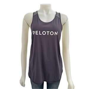 Peloton x Lululemon Women’s Athletic Tank Top XL Dark Gray